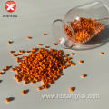 color masterbatch for carrier plastic particles